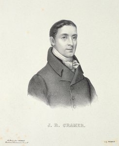 Johann Baptist Cramer (1771-1858) gravert av Magnier av French School