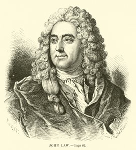 John Law av French School
