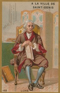 John Locke, engelsk opplysningsfilosof av French School