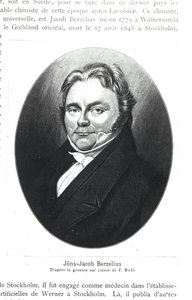 Jons Jakob Berzelius (1779-1848) etter gravering av F. Bolt av French School