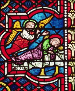 Josephs drøm, 1200-tallet av French School