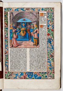 Josephus presents his book to the Emperor Vespasian av French School
