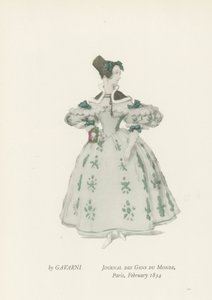 Journal of People of the World, Paris, februar 1834 av French School