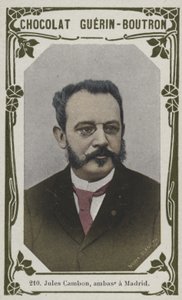 Jules Cambon, ambassadør i Madrid (farget bilde) av French School