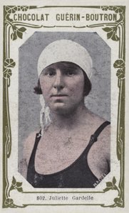 Juliette Gardelle (fargebilde) av French School