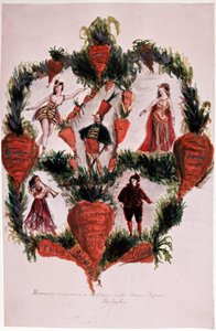Kong Gulrot, Operette av Offenbach - Bibl. dokument fra Operaen av French School