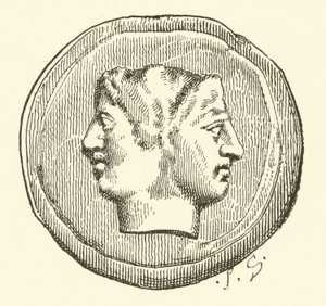 Kong Janus (gravering) av French School