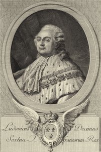 Kong Ludvig XVI av Frankrike av French School
