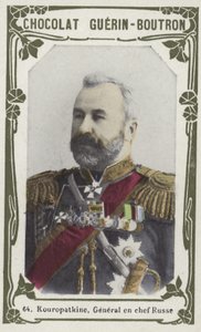 Kuropatkin, russisk generalsjef (farget bilde) av French School