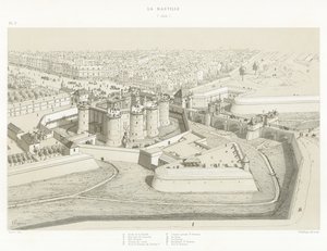 Bastillen, 1650 av French School