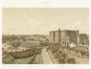 Bastillen, 1740 av French School