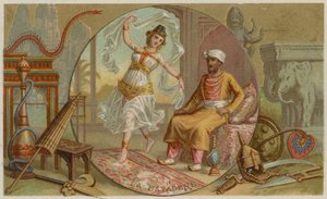 La Bayadere av French School