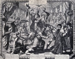The Rout of the Jansenists - satirisk almanakk utgitt av jesuittene av French School
