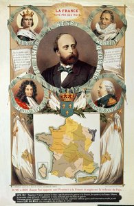 Frankrike laget av dets konger, Henri Charles Ferdinand Marie Dieudonne (1820-83) greve av Chambord, etter 1870 av French School