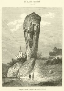 The Club of Hercules (gravering) av French School