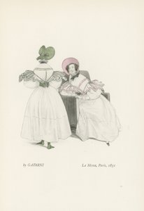 Mote, Paris, 1831 av French School