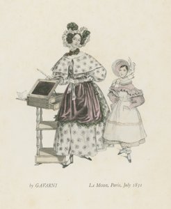 Mote, Paris, juli 1831 av French School