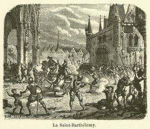 La Saint-Barthélemy (gravering) av French School