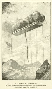 The Aerial Station (gravering) av French School