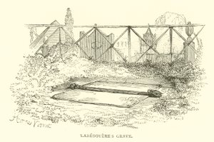 Labedoyeres grav (gravering) av French School