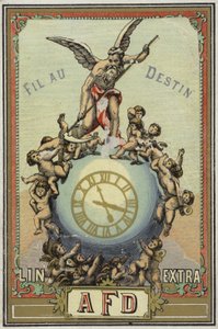 Etikett for Edge of Destiny av French School