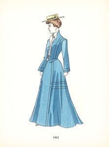 Damemote, 1902 av French School