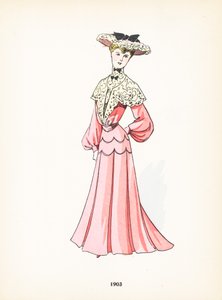 Damemote, 1903 av French School
