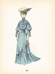 Damemote, 1905 av French School