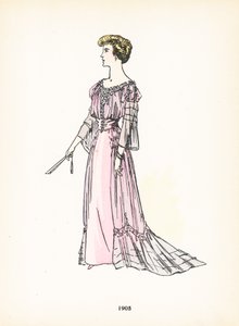 Damemote, 1905 av French School