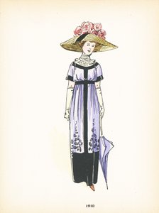 Damemote, 1910 av French School