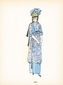 Damemote, 1911 av French School