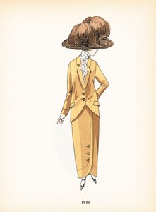 Damemote, 1911 av French School