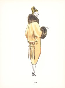 Damemote, 1918 av French School