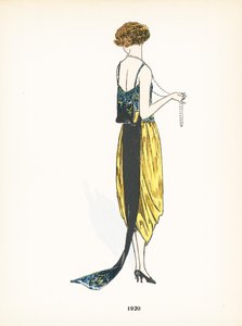 Damemote, 1920 av French School