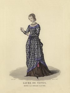 Laure de Noves av French School