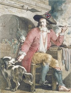 The Good Sans-Culotte, ca. 1789 (se 161092 for bw) av French School