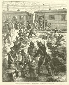 The Pacific Railroad (gravering) av French School