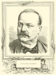 Le Colonel Flatters (gravering) av French School