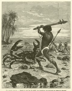 Røverkrabben (gravering) av French School