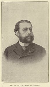 Dr. Hureau de Villeneuve (gravering) av French School