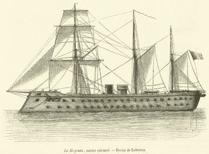 The Magenta, brystplate (gravering) av French School