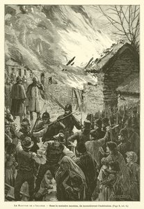 The Martyrdom Of Ireland (gravering) av French School