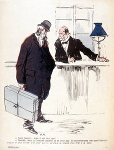 Mont-de-Piété - i "Smørtallerkenen" av 06.03.1905 av French School