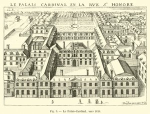 Palais-Cardinal, rundt 1638 av French School