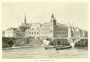 Tinghuset i 1859 av French School