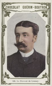 The Provost of Launay (farget bilde) av French School