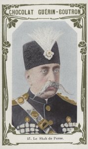 Le Shah de Perse (farget bilde) av French School