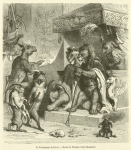 Hares vitnesbyrd (gravering) av French School