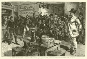 The Treasure Of The Kaffir Kings (gravering) av French School