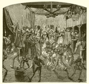 The Ball of the Ardents av French School